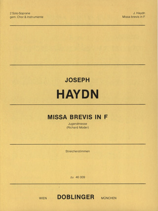 Joseph Haydn - Missa brevis in F Hob. XXII:1