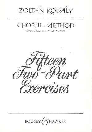 Zoltán Kodály - Fifteen Two-Part Exercises