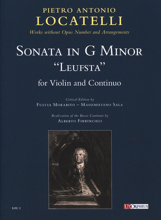 Pietro Antonio Locatelli - Sonata in G Minor (Leufsta)