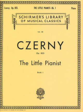 Carl Czerny - Little Pianist, Op. 823 - Book 1
