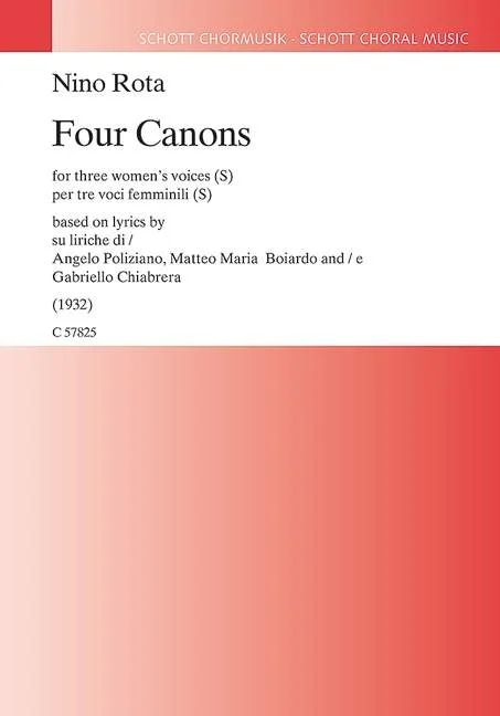 Nino Rota - Four Canons