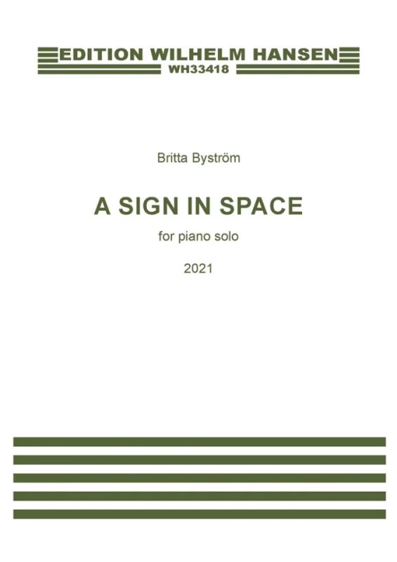 Britta Byström - A Sign In Space