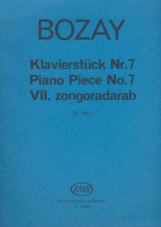 Attila Bozay - Klavierstück Nr. 7