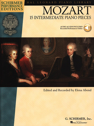 Wolfgang Amadeus Mozart - 15 Intermediate Piano Pieces