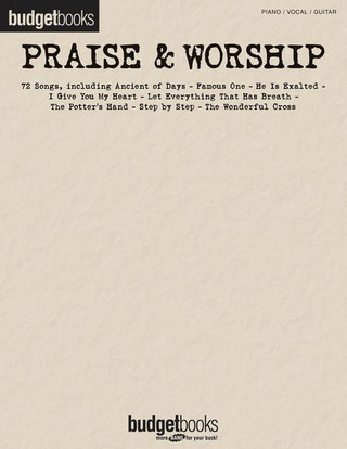 Budget Books - Praise + Worship