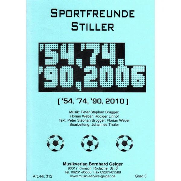 Sportfreunde Stiller - 54 74 90 2006 (2010)