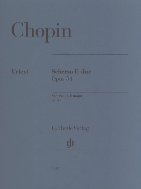 Frédéric Chopin - Scherzo E-dur op. 54