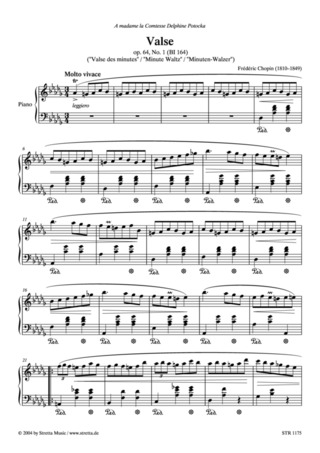 Frédéric Chopin - Valse ("Minutenwalzer")