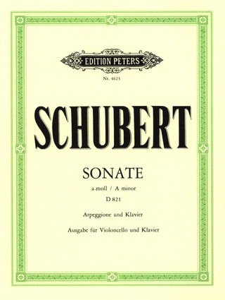 Franz Schubert - Sonate für Arpeggione und Klavier a-moll D 821