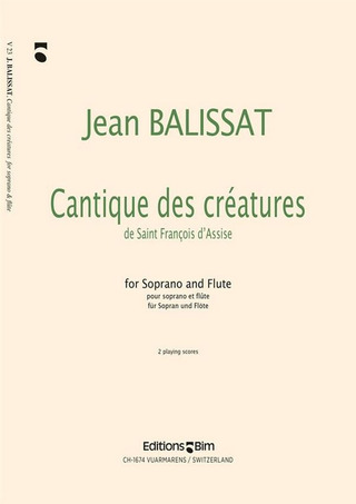 Jean Balissat - Cantique des créatures de St. François d’Assise