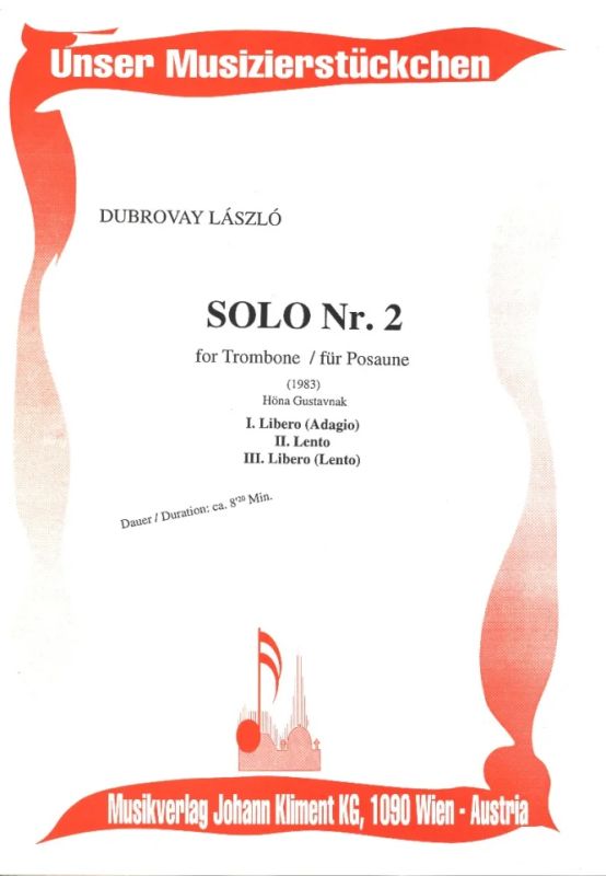 László Dubrovay - Solo Nr 2