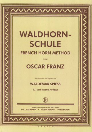 Oskar Franz - French Horn Method