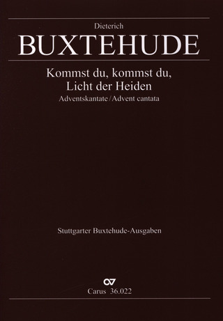 Dieterich Buxtehude - Kommst du, Licht der Heiden BuxWV 66
