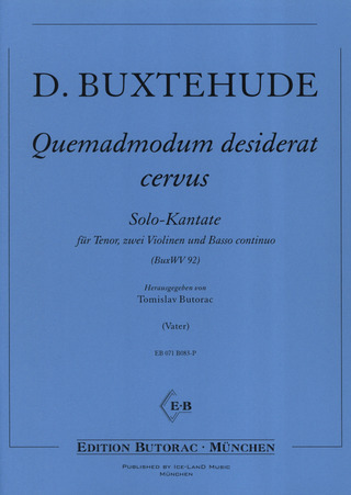 Dieterich Buxtehude - Quemadmodum Desiderat Cervus Buxwv 92