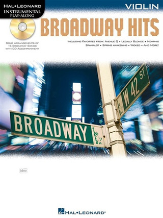 Hal Leonard Instrumental Play-Along: Broadway Hits – Violin