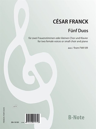 César Franck - Cinq duos  de FWV 89