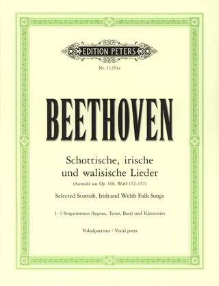 Ludwig van Beethoven - Schottische, irische und walisische Lieder