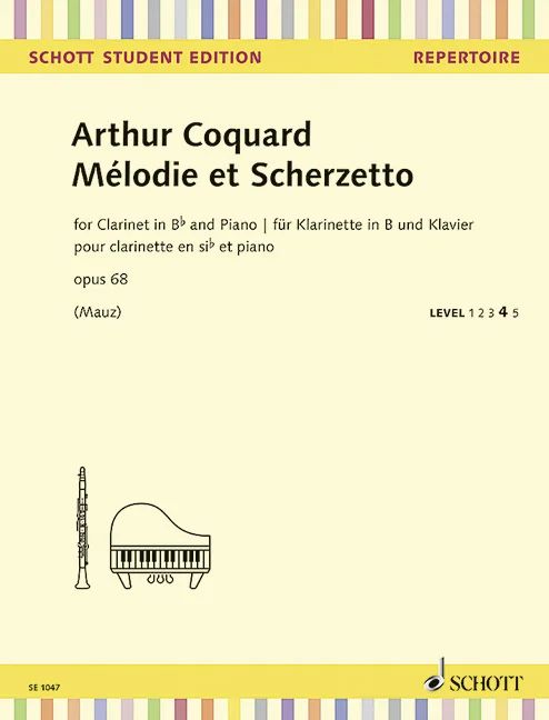 Arthur Coquard - Mélodie et Scherzetto