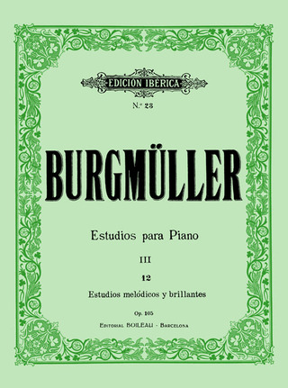 Friedrich Burgmüller - Estudios para Piano op. 105