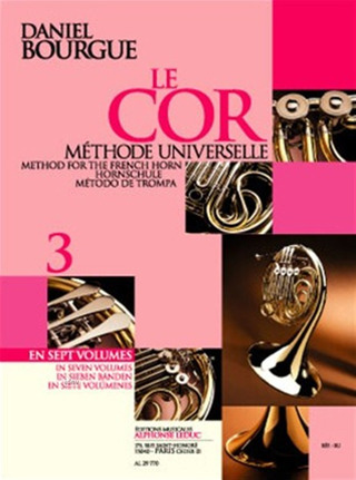 Daniel Bourgue: Method for the French Horn Vol. 3