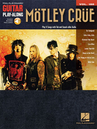 Mötley Crüe - Guitar Play-Along Volume 188: Mötley Crüe