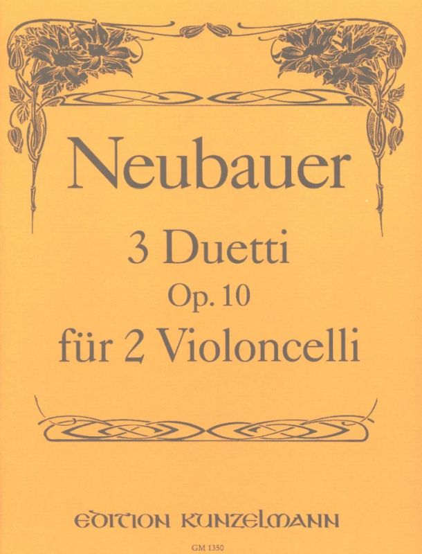 Franz Christoph Neubauer - 3 Duetti op. 10
