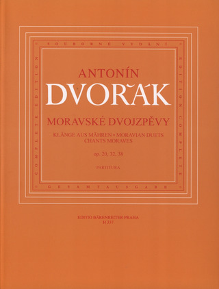 Antonín Dvořák - Klänge aus Mähren op. 20, 32, 38