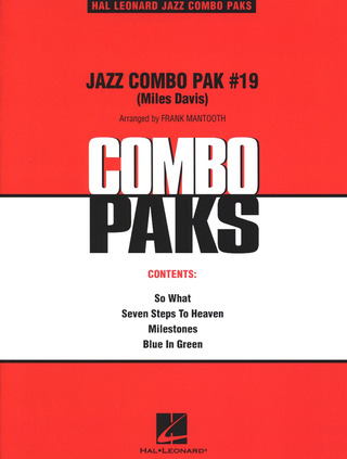 Miles Davis: Jazz Combo Pak #19