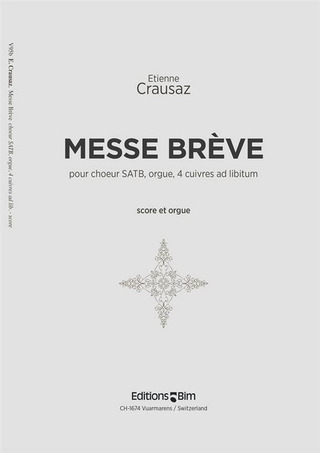 Etienne Crausaz - Messe brève