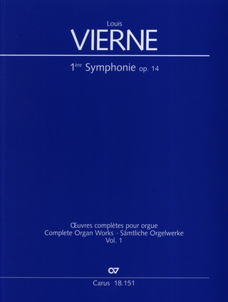 L. Vierne - Symphonie Nr. 1 in d op. 14