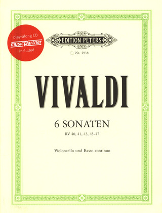 Antonio Vivaldi - 6 Sonaten RV 40/41/43/45-47