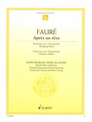 Gabriel Fauré: Après un rêve op. 7/1