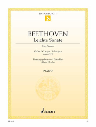 Ludwig van Beethoven - Leichte Sonate G-Dur