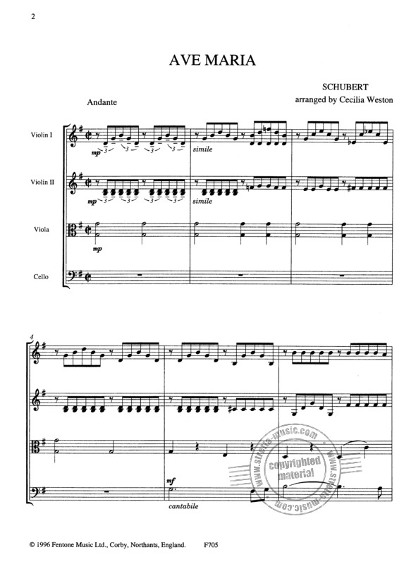 Franz Schubert: Ave Maria (1)