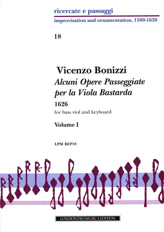 Bonizzi Vicenzo: Alcuni Opere Passeggiate Per La Viola Bastarda Vol 1