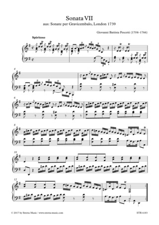 Giovanni Battista Pescetti: Sonata VII
