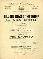 Ivor Novello - Keep The Home Fires Burning (Till The Boys Come Home)