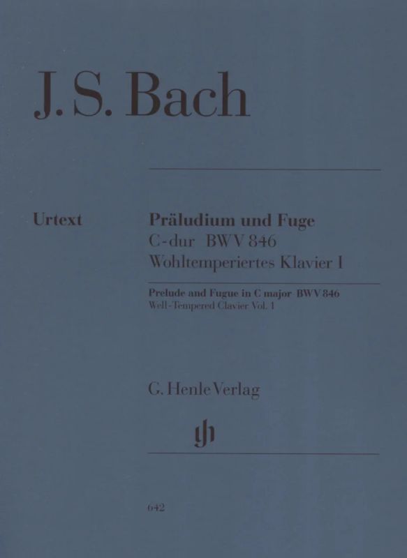 Johann Sebastian Bach - Prelude and Fugue C major BWV 846
