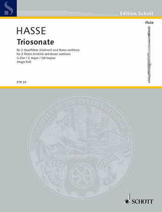Johann Adolph Hasse - Triosonata No. 4 G major