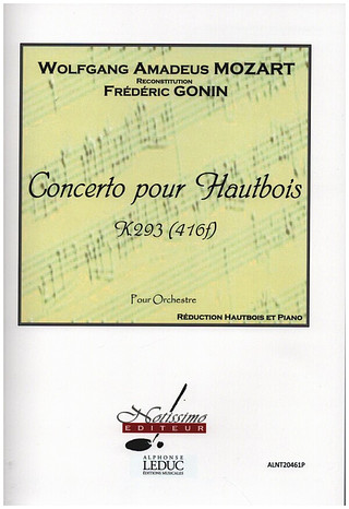 Wolfgang Amadeus Mozart - Gonin Concerto K293 416F