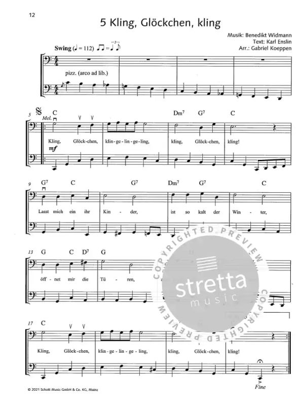 1-2 Violoncelli . Klavier ad libitum Cello Christmas Book: 30 beliebte Weihnachtslieder in modernen Arrangements 