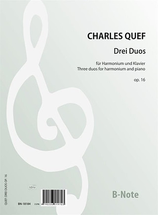 Charles Quef - Three duos for harmonium and piano op.16