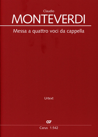 Claudio Monteverdi - Messa à quattro voci da cappella