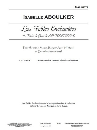 Isabelle Aboulker - Les fables enchantées