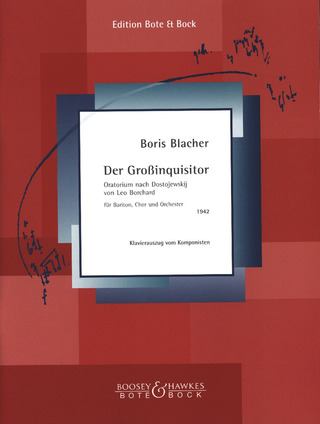 Boris Blacher: Der Großinquisitor