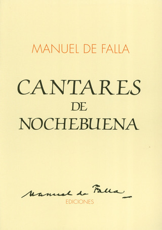 Manuel de Falla: Cantares De Nochebuena