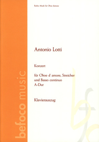 Antonio Lotti - Konzert A-Dur