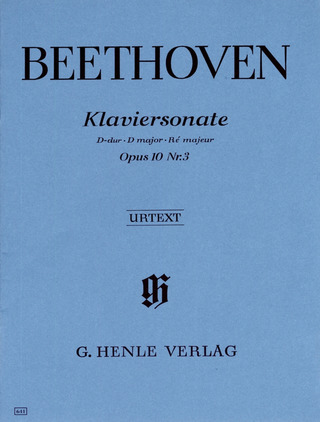 Ludwig van Beethoven - Piano Sonata no. 7 D major op. 10/3