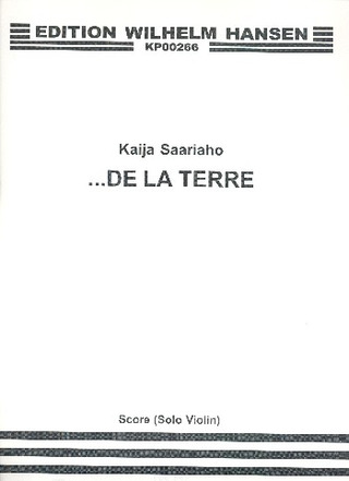 Kaija Saariaho: De La Terre