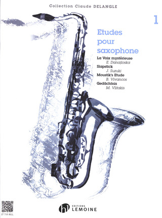 Claude Delangle - Etudes pour saxophone Vol.1